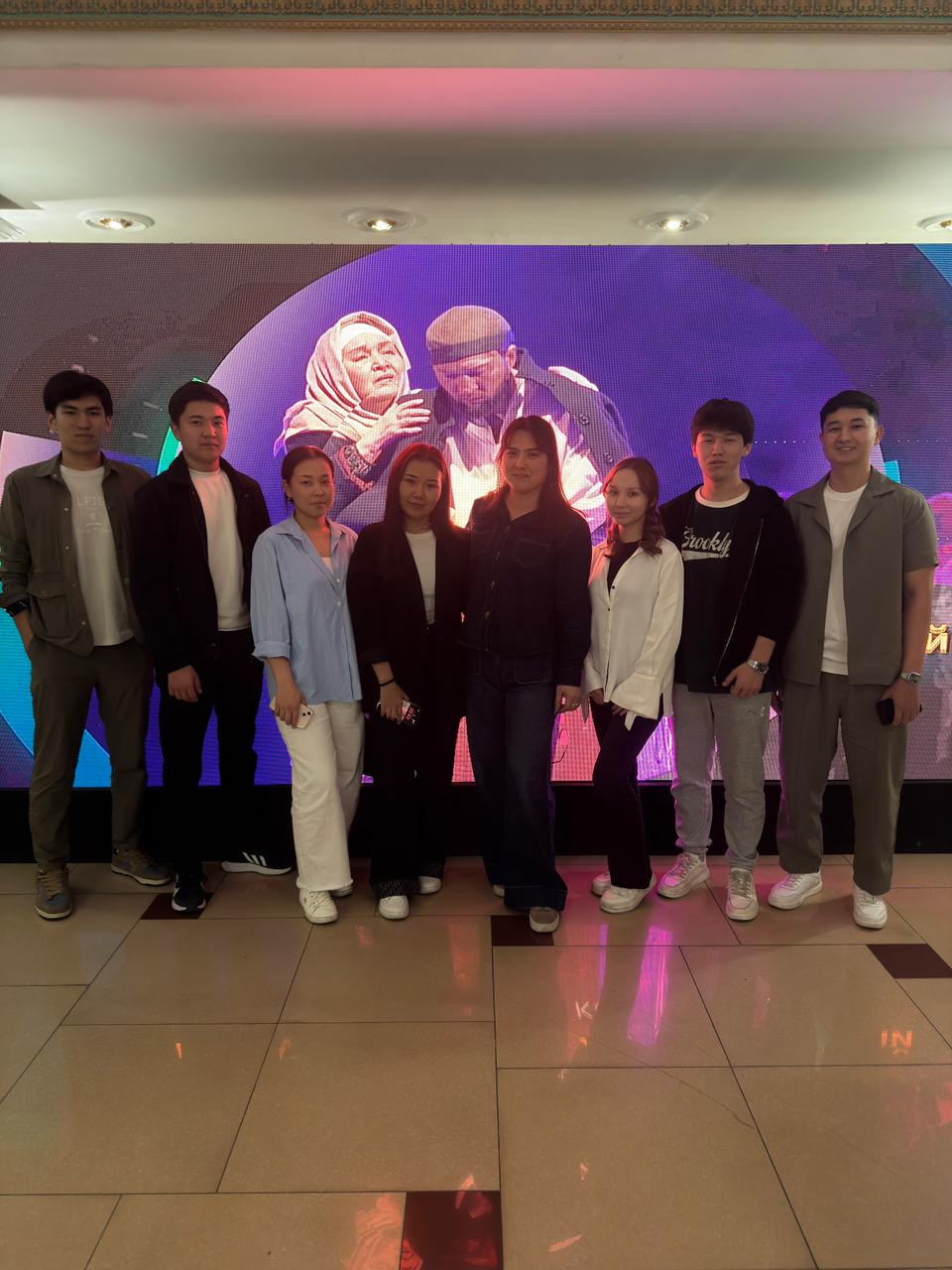 Рухани-адамгершілік тәрбие аясында студенттермен Ғабит Мүсірепов атындағы Қазақ Мемлекеттік Академиялық балалар мен жасөспірімдер театры